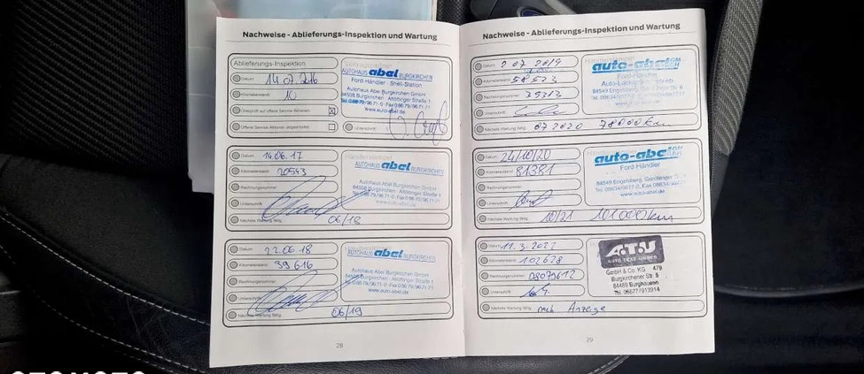 Ford Mondeo cena 57900 przebieg: 108859, rok produkcji 2016 z Grybów małe 326